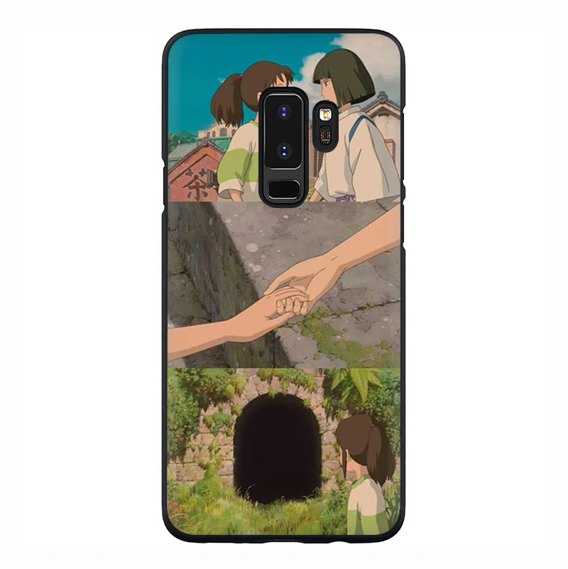 Миядзаки Тоторо Унесенные призраками мягкий чехол для телефона samsung Galaxy M10 20 30 S6 7 Edge S8 9 10 Plus S10E Note 8 9 - Цвет: B8