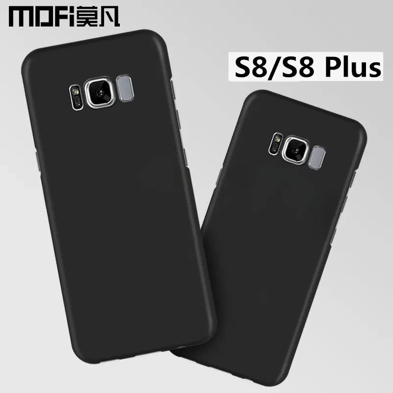 Для samsung S8 чехол galaxy s8 plus жесткий защитный черный capas MOFi оригинальный задняя