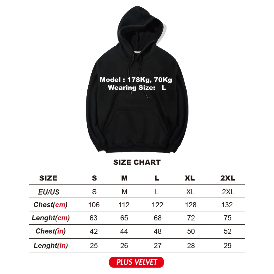 Толстовка с капюшоном The продий длинным рукавом в стиле рок|Мужские толстовки и