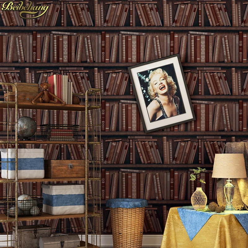 Beibehang papel де parede 3D английские буквы Флокирование обоев настенные виниловые home decor