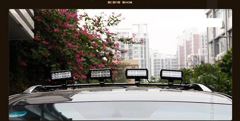 Oslamp 1x1" 90 Вт 5D светодиодный рабочий светильник бар Offroad пятно/луч светодиодный работы дальнего света головной светильник для грузовиков, внедорожников, квадроциклов, наводненных 4x4 4WD 12v 24v