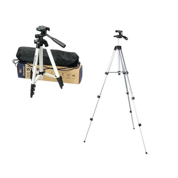 

WEIFENG WT3110A Tripod With 3-Way Head Light Stand for Nikon D7000 D80 D90 D3100 DSLR Sony NEX-5N Canon 650D 60D 600D WT-3110A