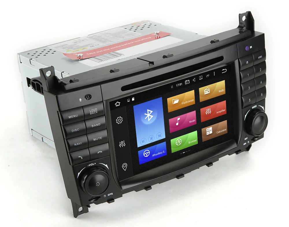 4G RAM 64G ROM No Tax Android 9 0 автомобильный dvd плеер GPS навигационное радио для Mercedes Benz CLK Class