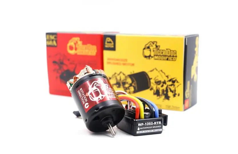 Высококачественный полностью водонепроницаемый щеточный двигатель 540 с матовой