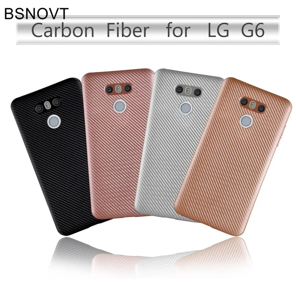 sFor Cover LG G6 Case Soft Carbon fiber Slim TPU Phone For H870 H873 G 6 Mobile Fundas 5.7&quot |