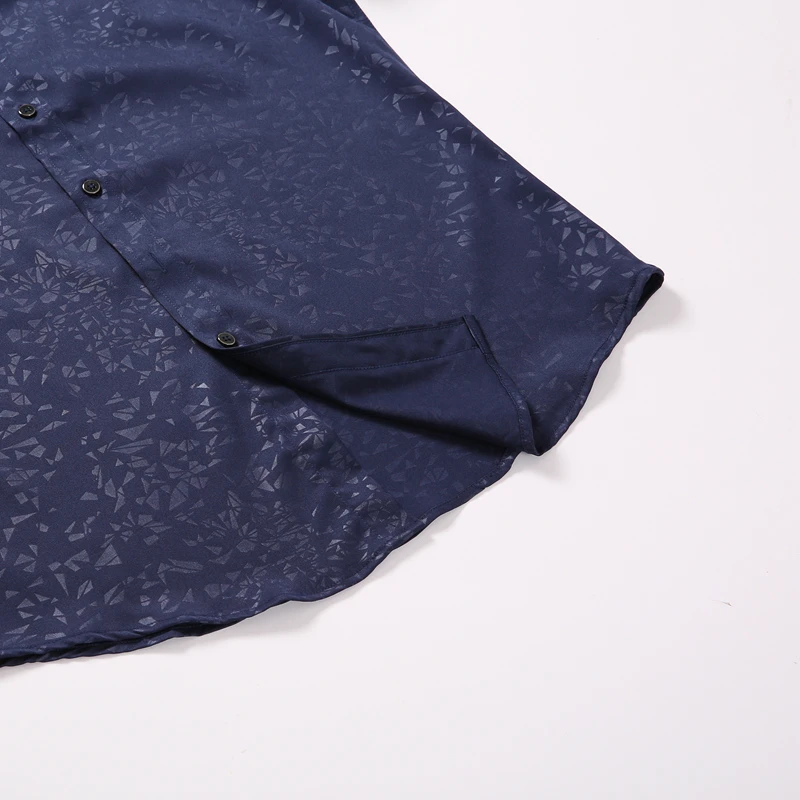 Dudalina, мужская рубашка, Camisa Social Masculina, жаккард, вышивка логотипа, длинный рукав, Бизнес Стиль, повседневные рубашки для мужчин, известный бренд