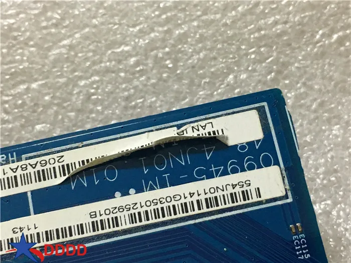 Оригинальная материнская плата для ноутбука Acer Aspire 7552 чипсет zs01001 48 4jn01.01m