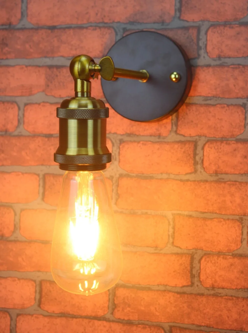 Wall Lamp Lampara de pared Interior Light Bedside Lamps Industrial Sconce Bedroom Lighting Lights Home 110V / 220V E27 | Лампы и