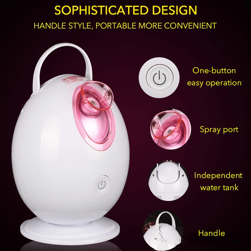 Face Hydrating Electric Nano Spray Instrument Beauty Humidification Steaming Care Tools | Красота и здоровье