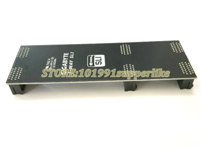 Новые поступления видеоразъем nVidia SLI Bridge PCI E 2 сторонняя мягкая 3way 4way жесткая