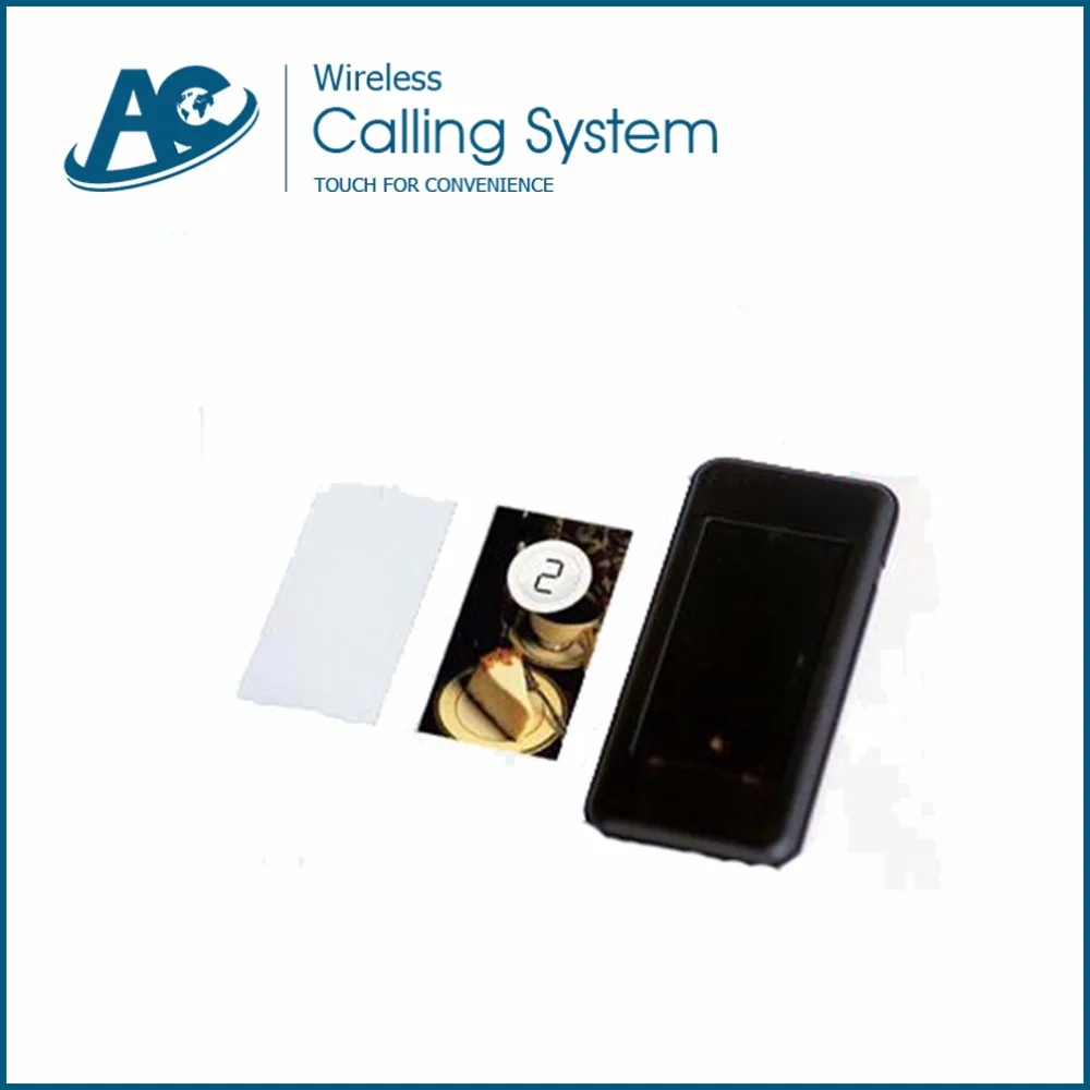 Водонепроницаемый простой электронный гостевой пейджер mini pocsag система
