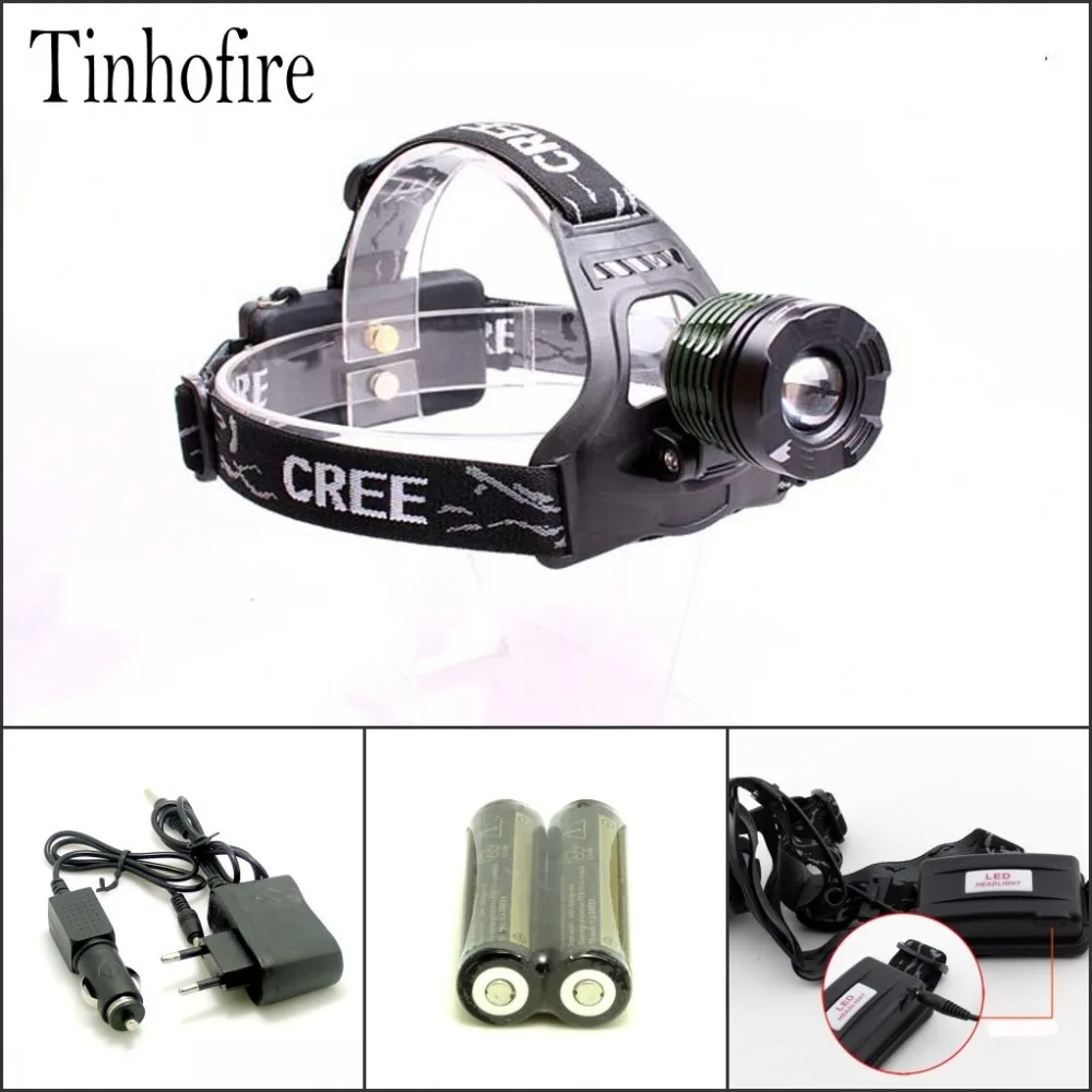 2000 люмен CREE XML T6 светодиодный налобный фонарь светильник лампа для рыбалки