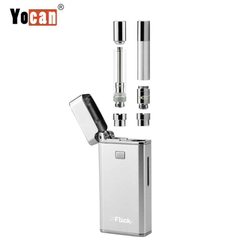 Yocan Флик комплект 2 в 1 густой масляный воск распылитель испаритель CBD встроенный