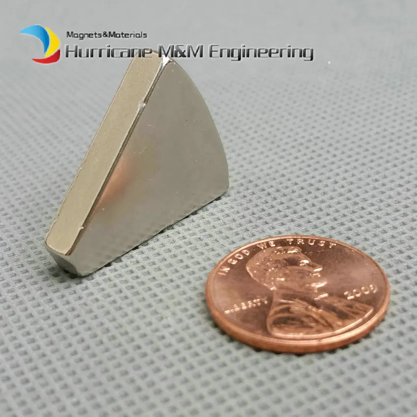 NdFeB дуговой сегмент od60xid10x45dex5 мм 2 5 &quotN42 магнит двигателя для генератора ветровой