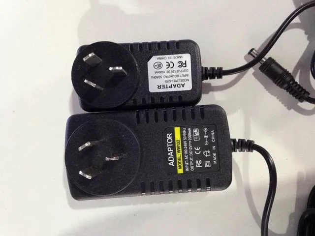 24 Вт US/UK/AU/В соответствии со стандартами ЕС штекер ac/dc адаптер AC100-240V вход DC12V выход драйвер питания светодиода освещение для светодиодных лент бар ламповый модуль