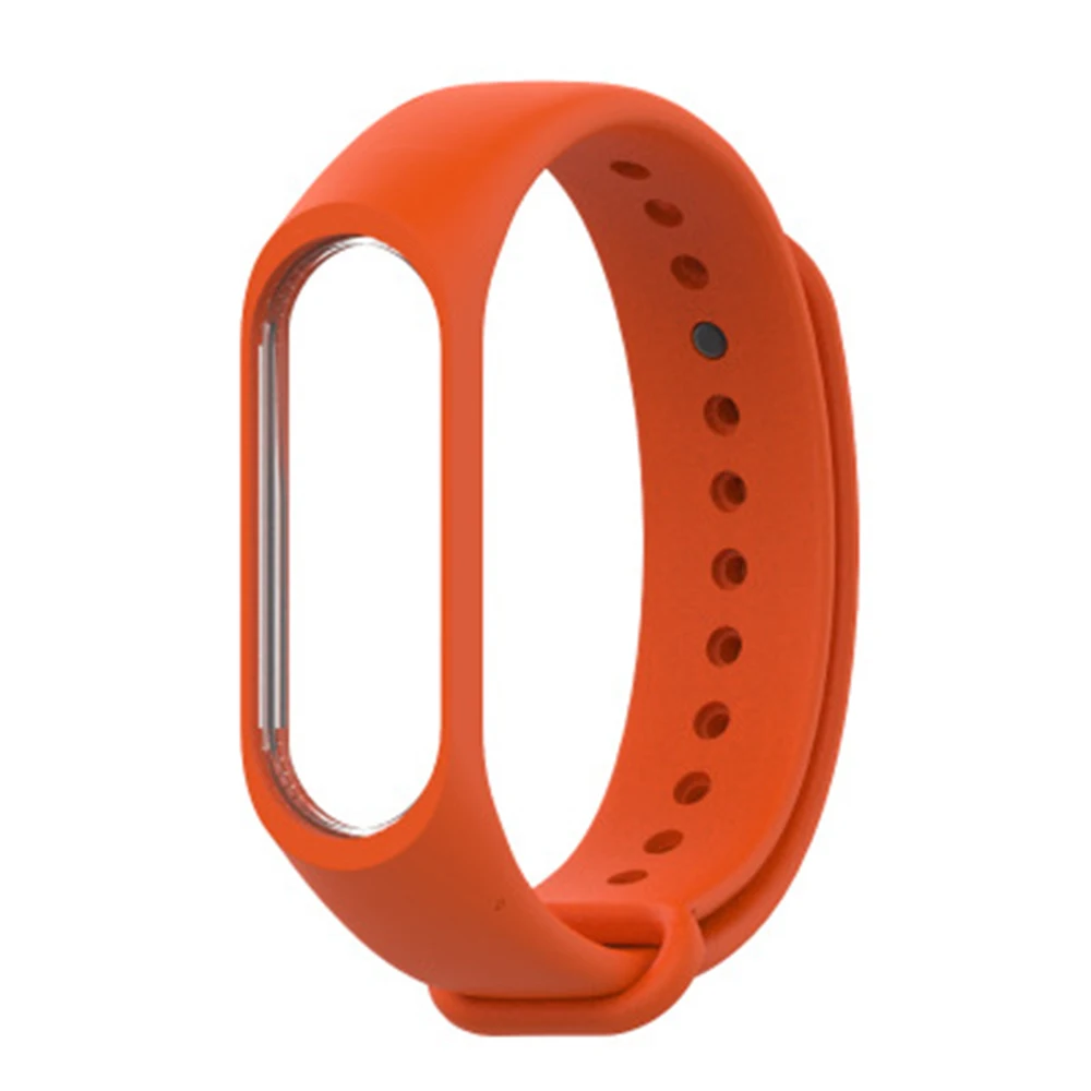 Браслет для Xiaomi Mi Band 3 4 спортивные часы с ремешком силиконовый ремешок браслет