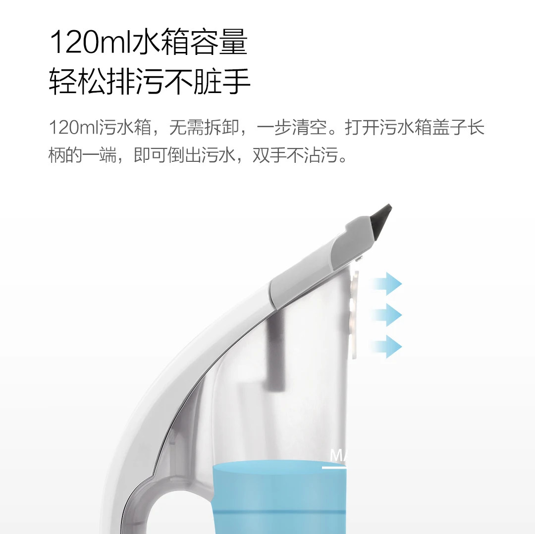 Xiaomi Mijia беспроводной ручной очиститель стекла бытовой окно сильное всасывание стекло пыли мыть дома кухня чистящий инструмент