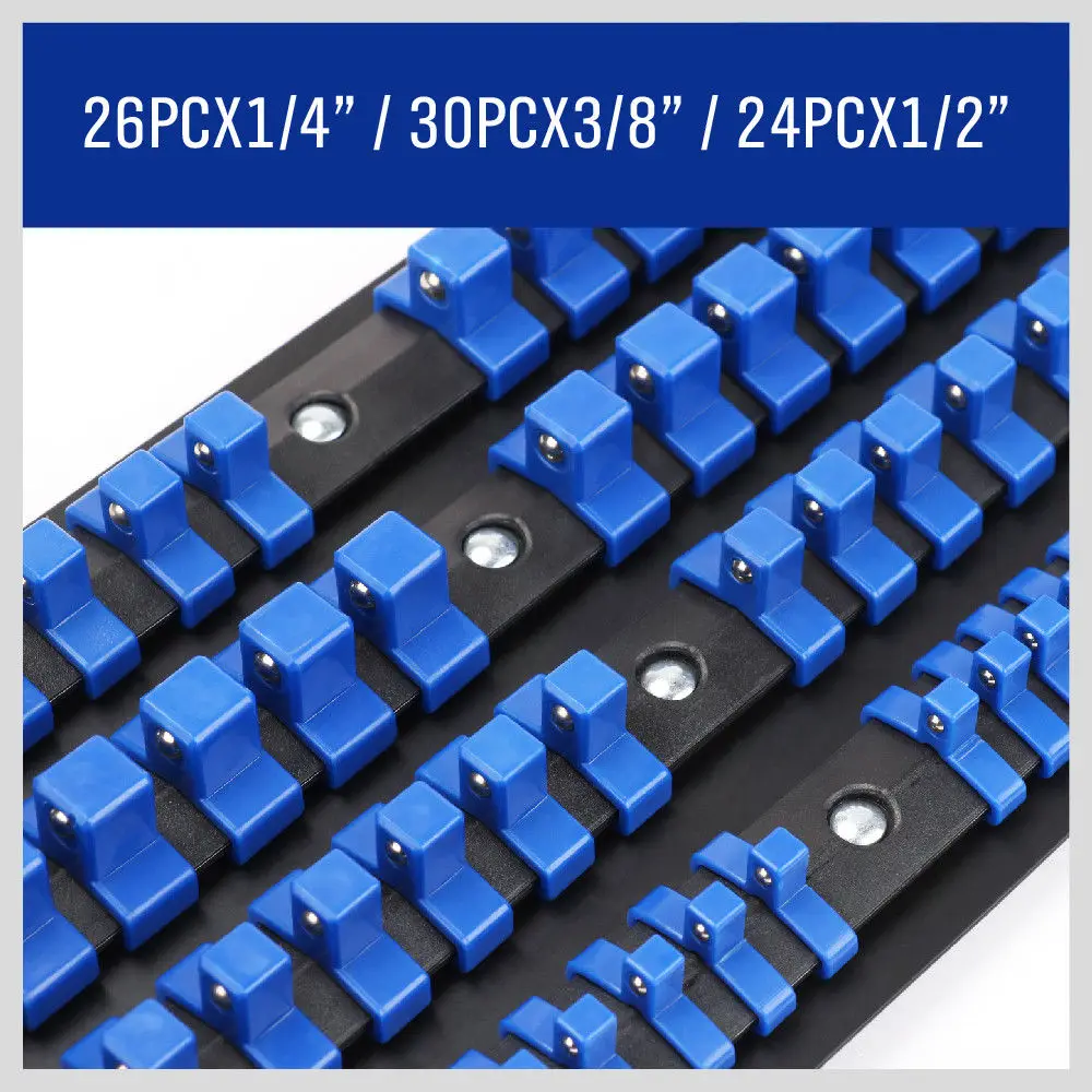 Промышленный торцевой ключ HORUSDY 80 из АБС монтажная Торцевая полка для хранения