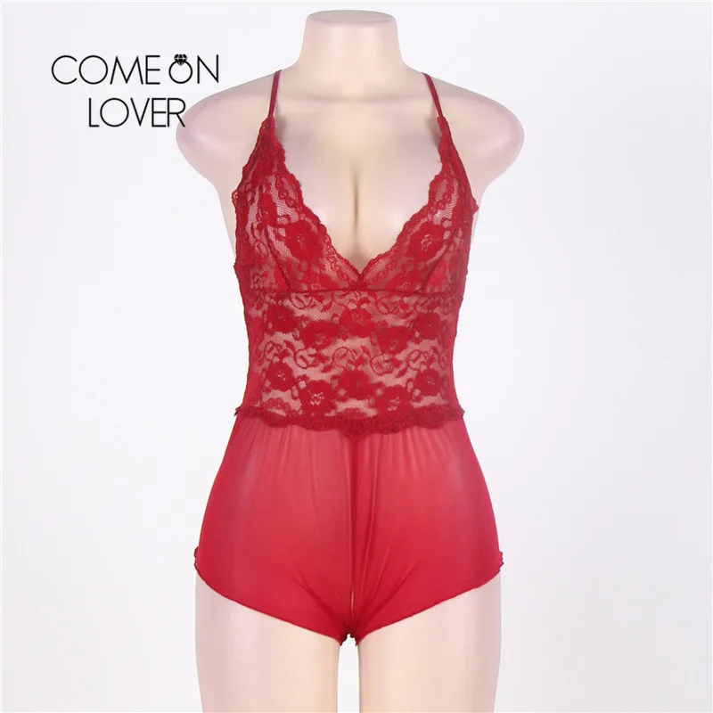 Comeonlover сексуальные комбинезоны для секса кружевное нижнее белье сексуальное