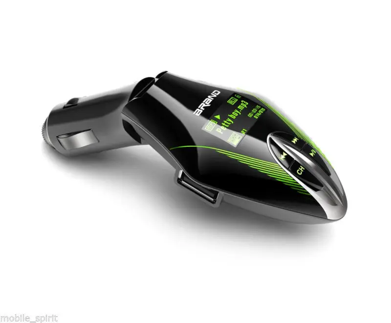 2015 New 3 Colors Optional Red/blue/green LCD Car Kit MP3 Player FM Transmitter Modulator charger Music USB SD MMC | Автомобили и