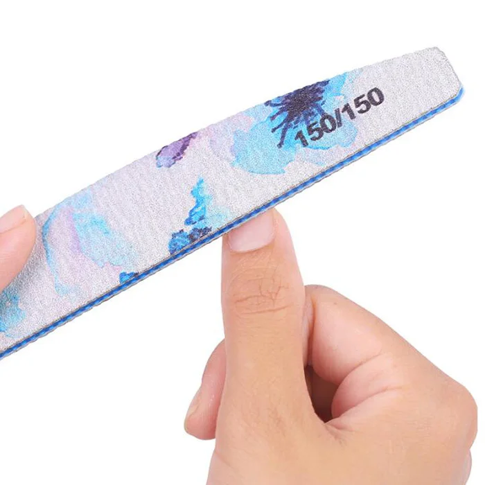 6 шт./лот наждачная бумага пилка для ногтей гелевых 80/320 профессиональный