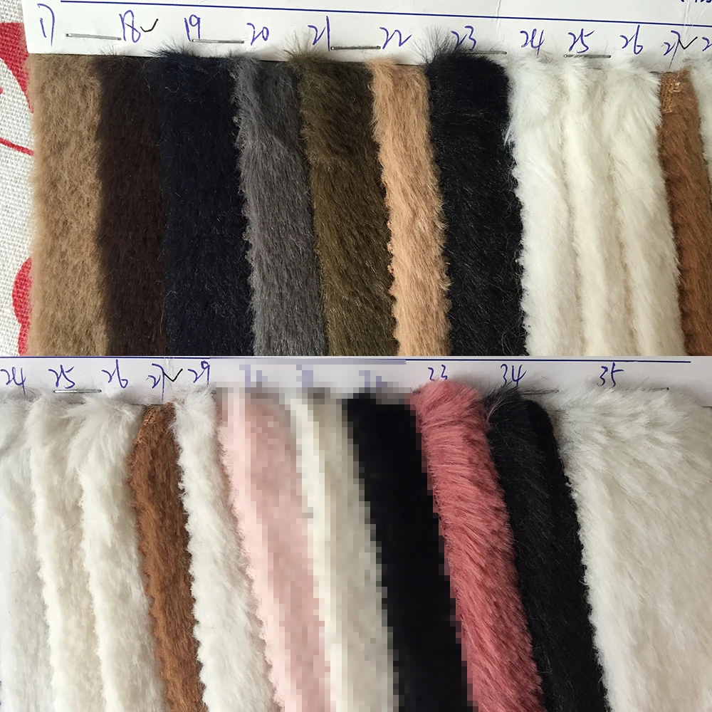 ZYFMPTEX ткань из искусственного кроличьего меха 150x80 см хорошие 32 цвета мягкая