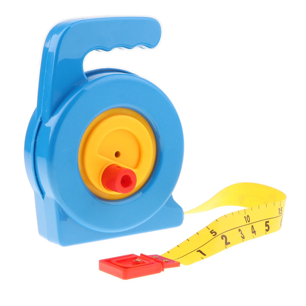 

Kid Big Tape Measure Toy Inch Metric Systems - Children Measuring Role Pretend Plays Math Learning Developmental School Supplies