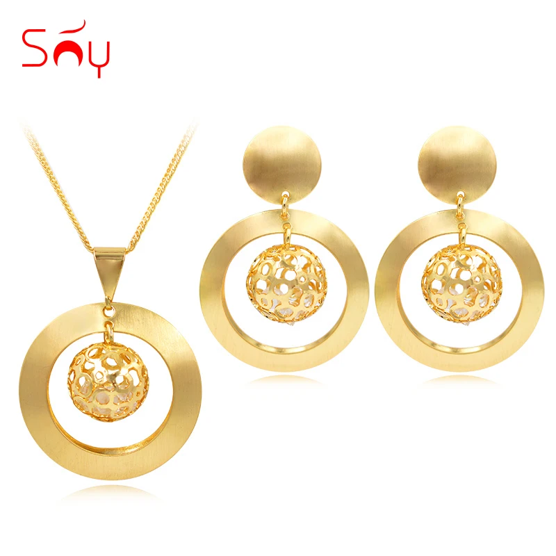 Sunny Jewelry модные ювелирные изделия 2019 Дубай высокое качество ювелирный набор