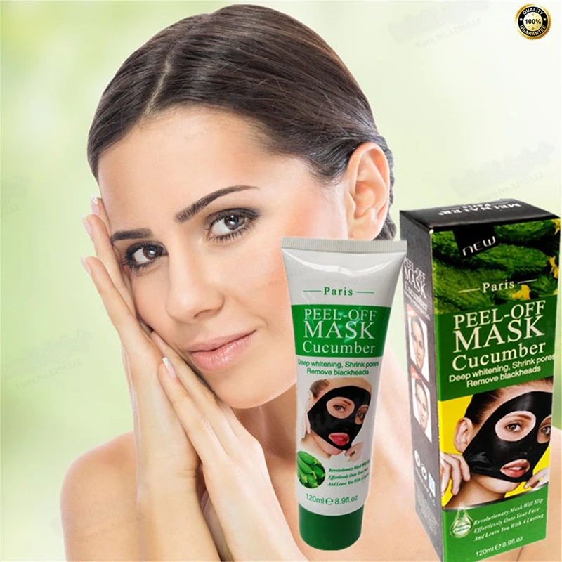 Новое поступление коллагеновая маска для лица с огурцом отбеливающая против
