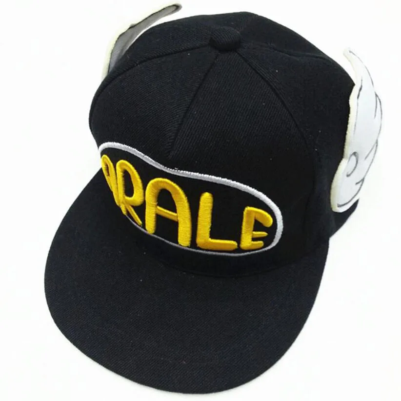 1 шт. детские бейсбольные кепки с вышитыми крыльями ангела и надписью ARALE