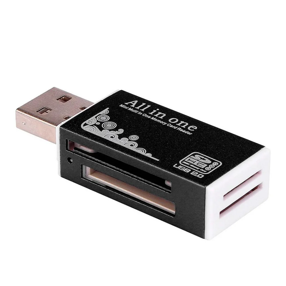 Malloom USB 2,0 все в 1 многофункциональный считыватель карт памяти для Micro SD TF M2 MMC для Windows 98SE/Me/2000/XP/Vista/7