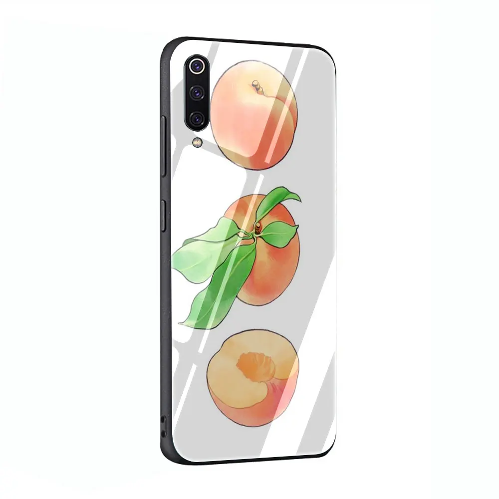 G4 Розовый персиковый чехол для телефона из закаленного стекла для Xiaomi mi 8 9 Красный mi 4X 6A Note 5 6 7 Pro Pocophone F1 - Цвет: G4