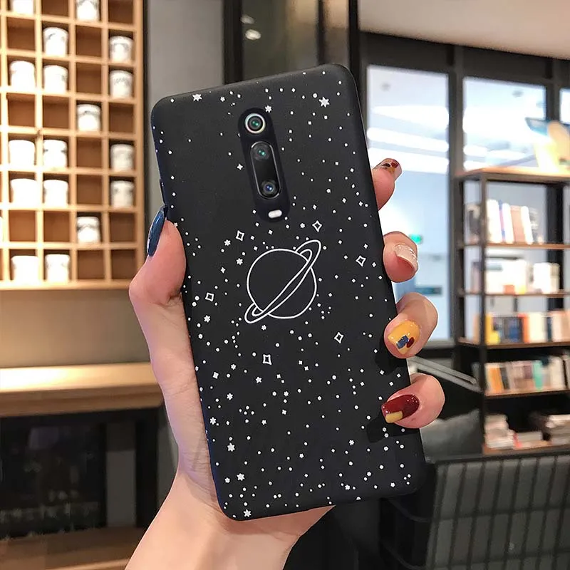 Мягкий чехол для телефона для Xiaomi mi 9T Pro 8 A2 Lite SE A1 чехол Звездная ночь для Xiao mi Red mi K20 Note 6 7 5 Pro 6A Pocophone F1 - Цвет: 4