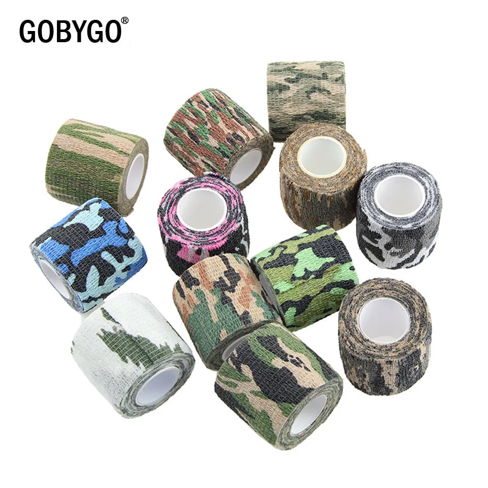 Самоклеящаяся эластичная бандажная лента GOBYGO 5 см * 450 из нетканого материала