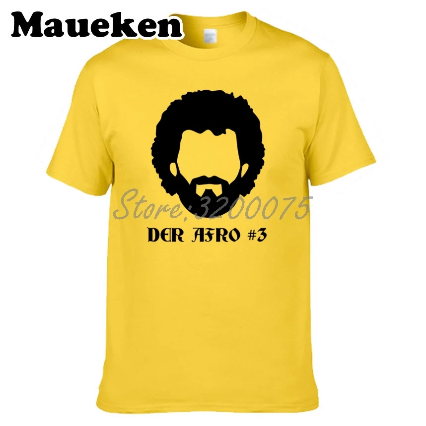 Мужская футболка с круглым вырезом Paul Breitner 3 Explosion head Германия Legend W17072505 | одежда