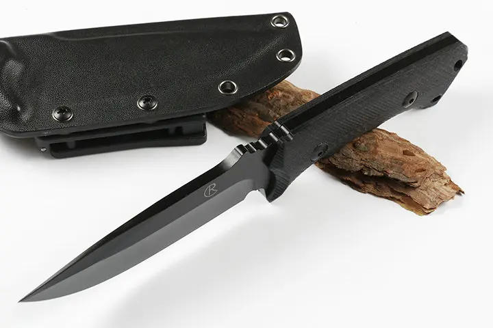 Mengoing Открытый нож для выживания полный Kell 5Cr13Mov стальное лезвие G10 Ручка Kydex оболочка охотничий нож с фиксированным лезвием