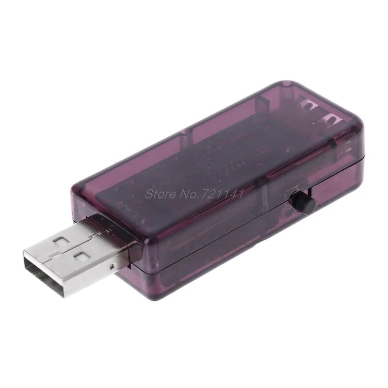 USB Детектор DC Цифровой тестер ЖК дисплей измеритель напряжения мощности