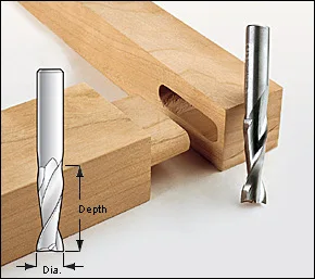 

6,8,10,12mm, Upcut Spiral Router Bit, 1/2 and 1/4 Shank