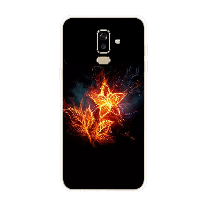 Чехол для телефона Samsung Galaxy J4 J6 J8 2018 J2 Pro Flame Fire J1 J3 J5 J7 Prime 2017 2016 2015 чехол |