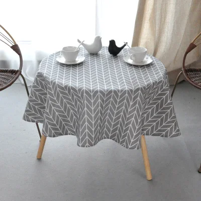 christmas table Европейская скатерть в полоску, в горошек, хлопок и лен, крышка стола прямоугольная, элегантная, для дома, вечерние, свадебные украшения, скатерть - Цвет: christmas table