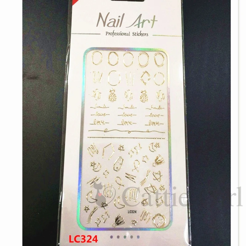 1 лист Волшебные звезды луна и Вселенная стикеры 3D на ногти Nail Art Созвездие наклейки для дизайна ногтей DIY аксессуары для ногтей