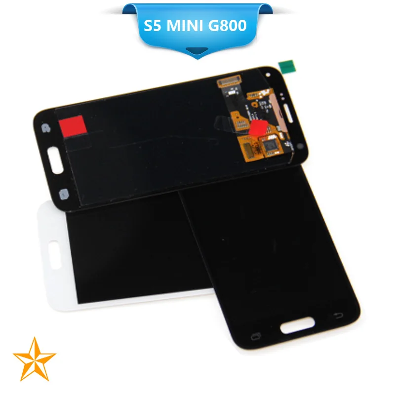 Замена для SAMSUNG Galaxy S5 Mini G800 G800F G800H ЖК дисплей кодирующий преобразователь