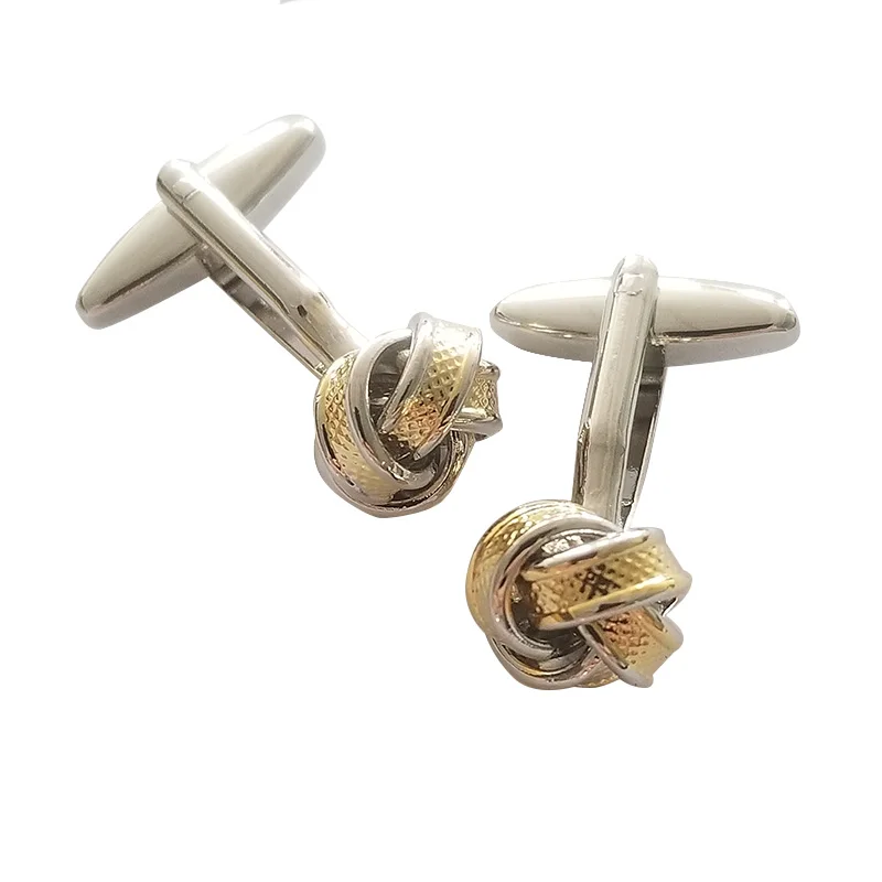 Новинка 2018 мужские элегантные запонки с узлом модные эксклюзивные Gemelos манжеты