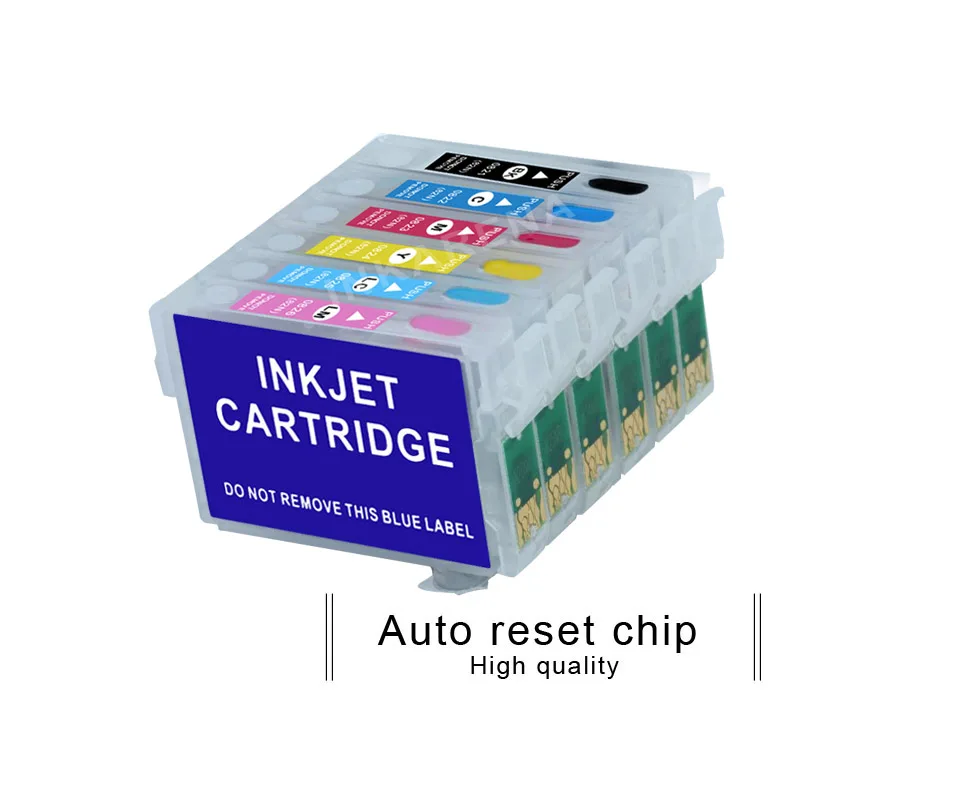 Картридж для принтера Epson T0821N 82N для Stylus R270 R390 RX590 TX700W TX800W T50 TX720 TX700 TX800 RX610.