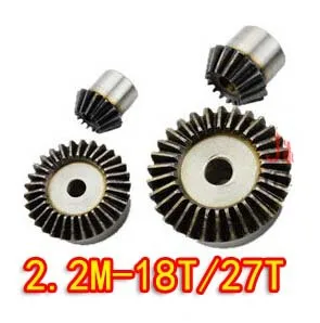 

2.2M-18T/27T -1:1.5 Precision 90 Degree Cone Umbrella Bevel Gear Standard Gear