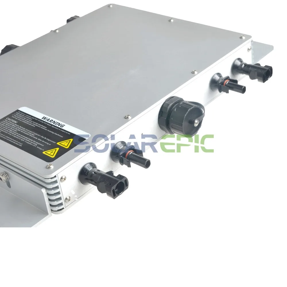 1200 W Водонепроницаемый сетки галстук инвертора DC22-50V для AC120V или 220 V со слежением за максимальной точкой мощности, Мощность инвертор для солнечной батареи инвертор немодулированного синусоидального сигнала IP65 CE
