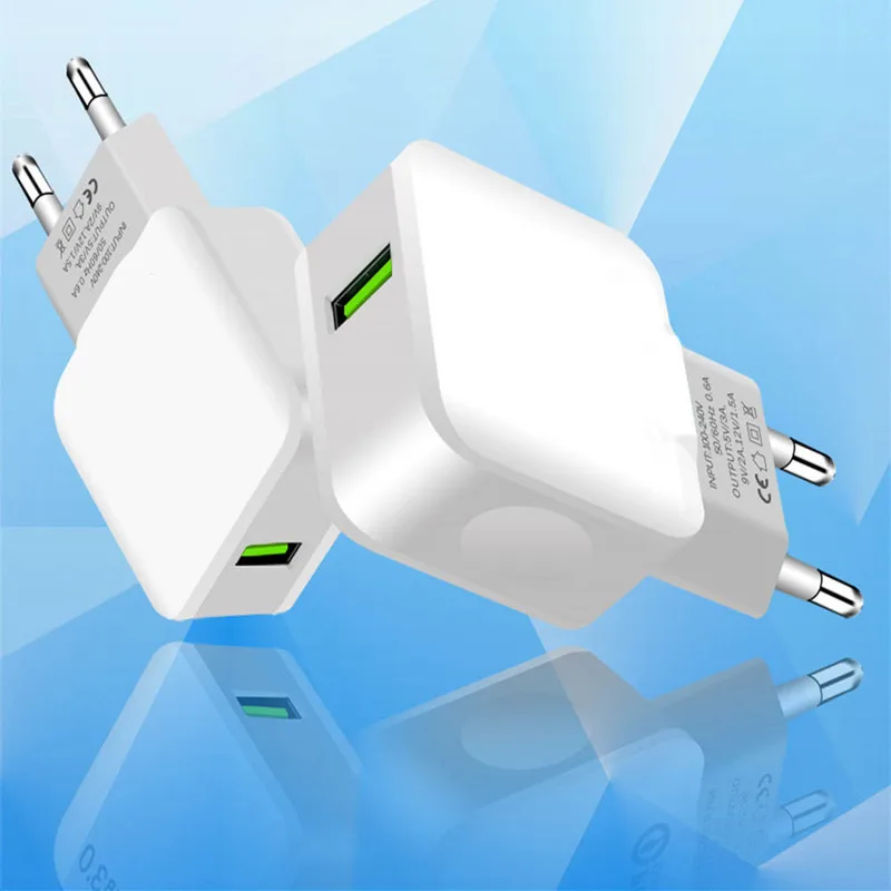 Адаптер зарядного устройства с двойным USB адаптером питания для путешествий