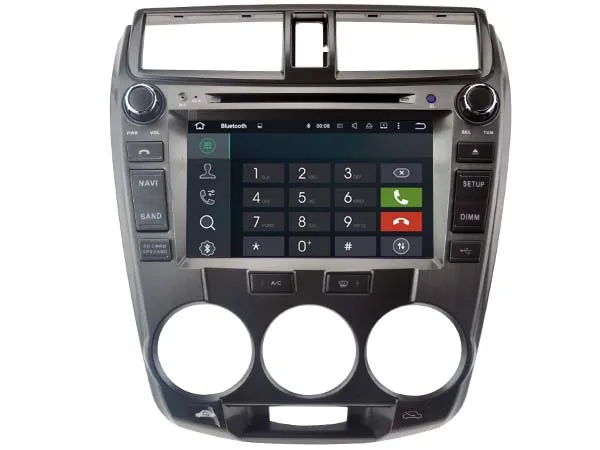 Android 7 1 авто стерео Мультимедиа для HONDA CITY автомобильный dvd-плеер gps Bluetooth Радио