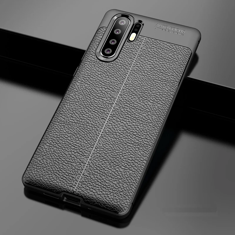 Мягкий чехол YUETUO из ТПУ с кожаным узором для телефона huawei p30 pro p 30 p30pro силиконовые
