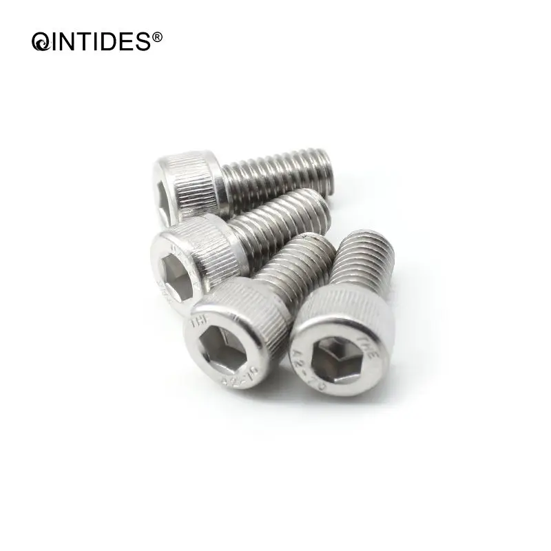 Винты с шестигранной головкой QINTIDES M16 M18 M20 шестигранные винты из нержавеющей
